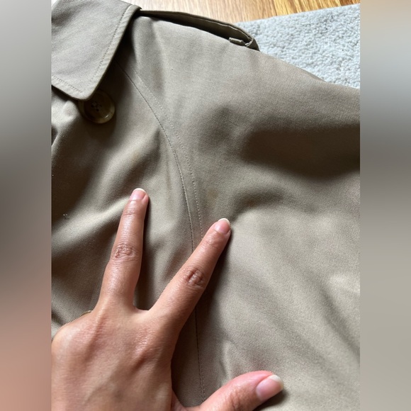 Burberry authentic classic check plaid coat USA 8 medium - Picture 8 of 15